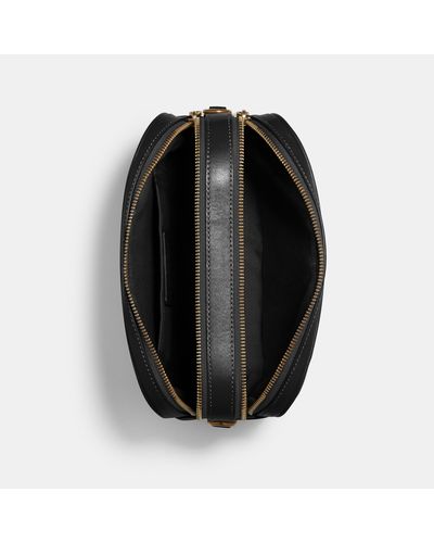 jes crossbody with linear quilting