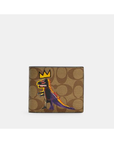 COACH X Jean Michel Basquiat 3 In 1 Wallet In Signature Canvas for 