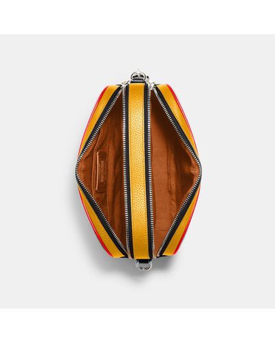 coach jes crossbody in colorblock
