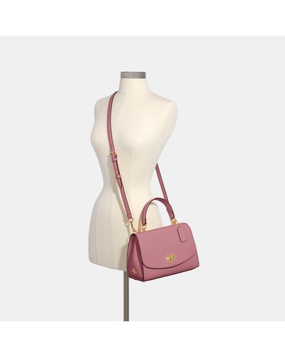 coach tilly top handle satchel