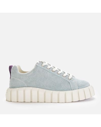 Eytys 's Odessa Suede Low Top Trainers - Blue
