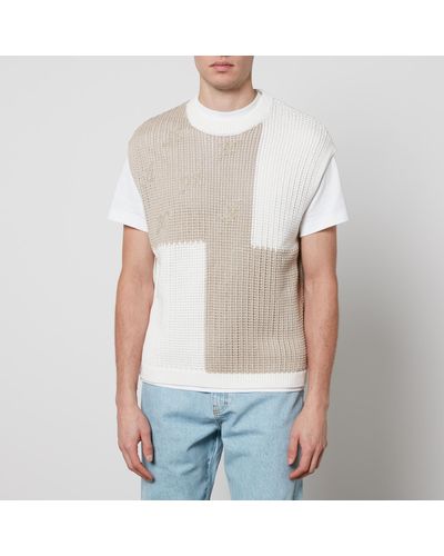 Axel Arigato Mercerised Cotton Drew Vest - White