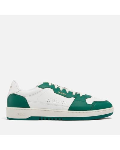 Axel Arigato Dice Lo Leather And Nubuck Trainers - Green