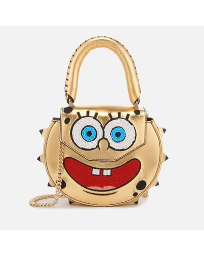 Salar Women's Mimi Spongebob Bag - Metallic