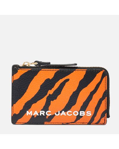 Marc Jacobs The Year Of The Tiger Small Top Zip Wallet - Orange
