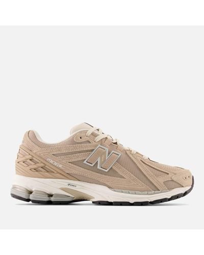 New Balance 1906 Suede And Mesh Sneakers - Natural