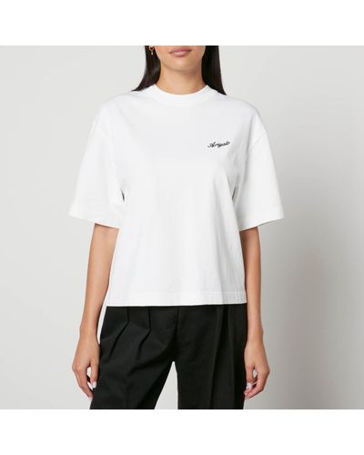 Axel Arigato Honor Cotton T-Shirt - White