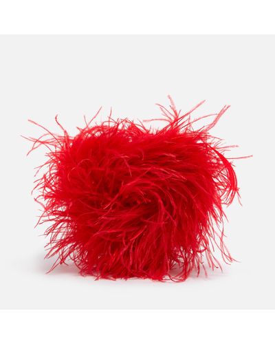 Alexander Wang Heart Pillow Clutch - Red