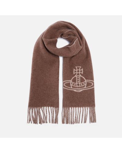 Vivienne Westwood - Unisex - Brown - Scarf main image 1