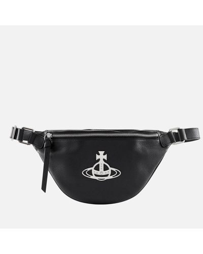 Vivienne Westwood Hilda Small Leather Belt Bag - Black
