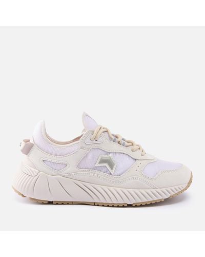 Isabel Marant Ewie Mesh And Suede Trainers - White