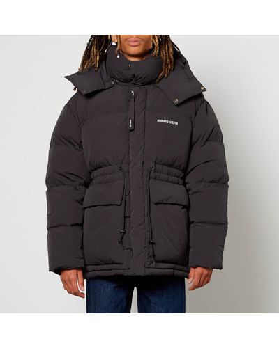 Axel Arigato Atlas Quilted Recycled Shell Down Parka - Black