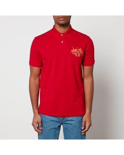 Polo Ralph Lauren Lunar New Year Polo Pony Polo Shirt - Red