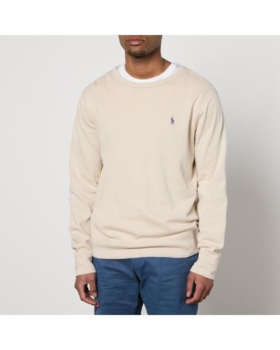 Polo Ralph Lauren Spa Cotton-Terry Sweatshirt - Natural