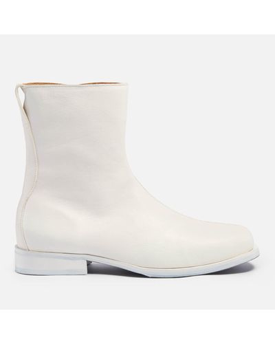 Our Legacy Slim Camion Boots - White