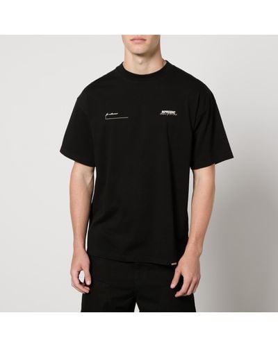 Represent Patron Of The Club Cotton-Jersey T-Shirt - Black