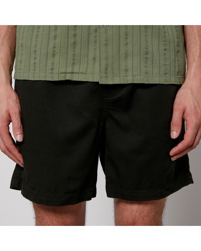 NN07 Gregor Twill Shorts - Black