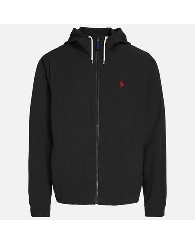 Polo Ralph Lauren Packable Hooded Jacket - Black