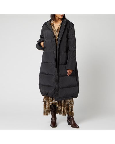 tech down jacket ganni