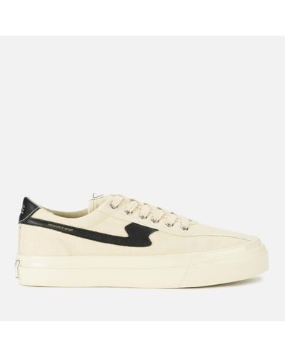 Stepney Workers Club Dellow S-Strike Canvas Low Top Sneakers - Natural