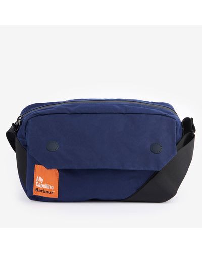Barbour X Ally Capellino Fly Cross Body Bag - Blue