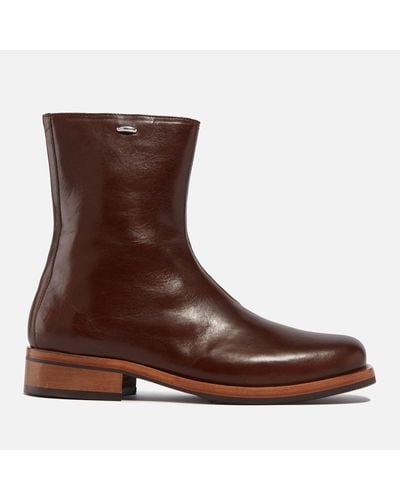Our Legacy Camion Leather Boots - Brown
