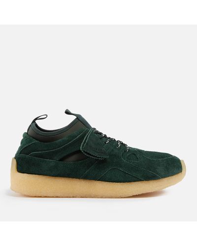 Clarks X Ronnie Fieg Breacon Suede Sneakers - Green