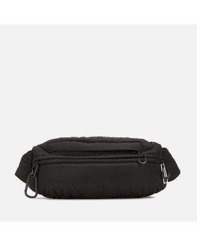 Ganni Tech Fabric Belt Bum Bag - Black