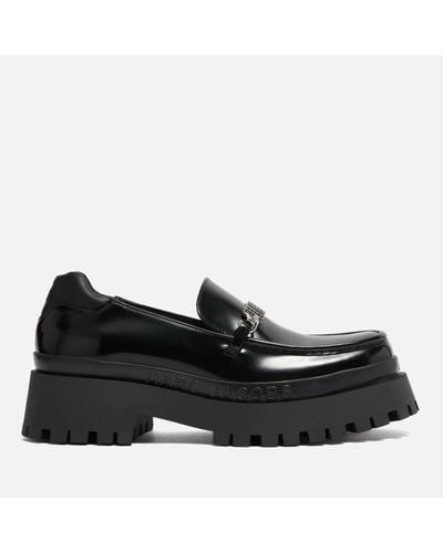 Marc Jacobs Leather The Loafer - Black