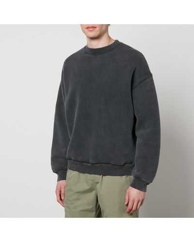 Axel Arigato Typo Cotton-Jersey Sweatshirt - Grey