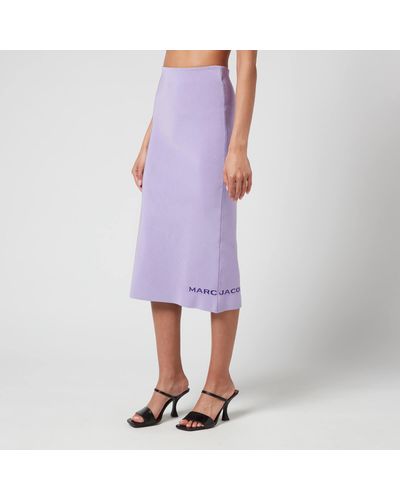 Marc Jacobs The Tube Skirt - Purple