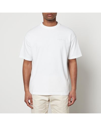 Percival Alfresco Auxiliary Organic Cotton-Jersey T-Shirt - White