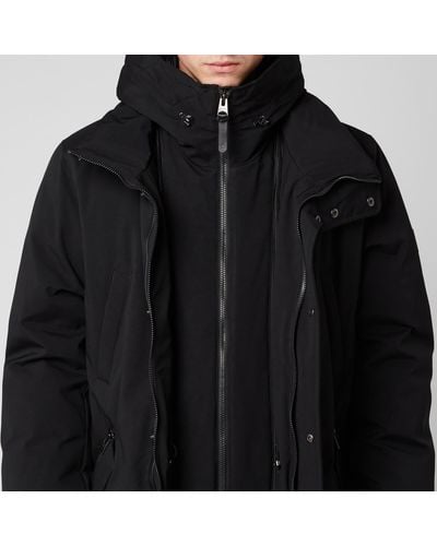 mackage hooded down parka