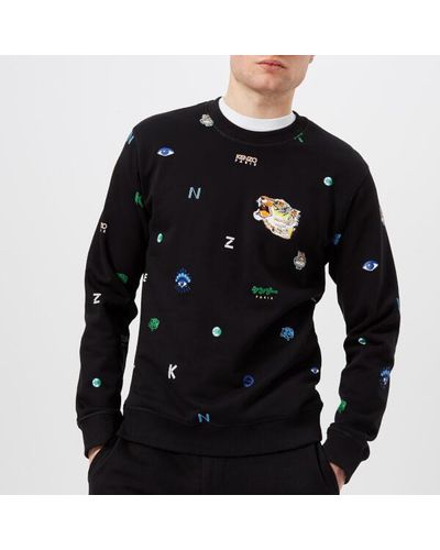 kenzo multi icon sweatshirt