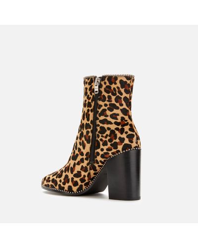 coach leopard boots
