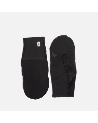 On Shoes Weather Jersey Gloves - Black