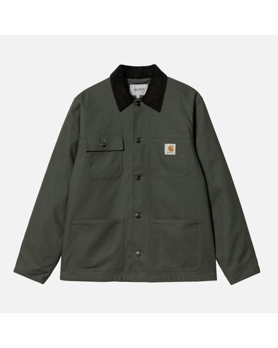 Carhartt Veste Michigan Boxwood / Black Rigid - Green