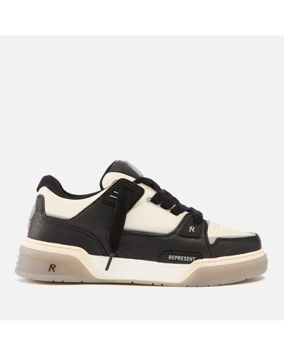 Represent Apex 2.0 Leather Trainers - Brown