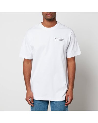 MKI Miyuki-Zoku Phonetic Cotton T-Shirt - White