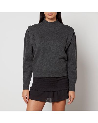 Isabel Marant Lucile Wool-Blend Sweater - Black