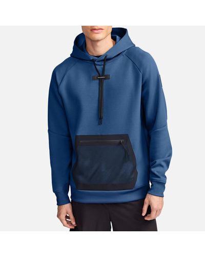 On Shoes Stretch-jersey Hoodie - Blue