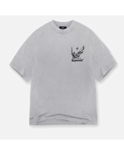 Represent Spirits Of Summer Cotton-Jersey T-Shirt - Grey