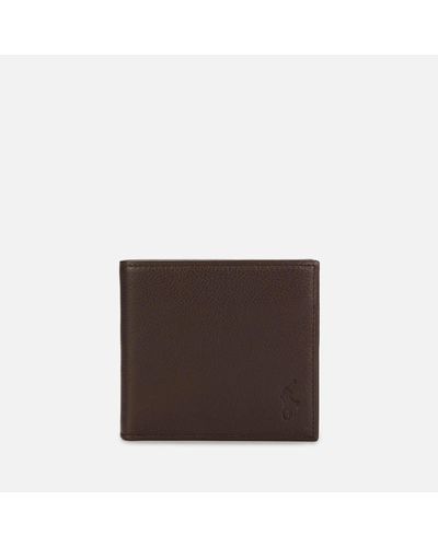 Polo Ralph Lauren Leather Bifold Wallet - Brown