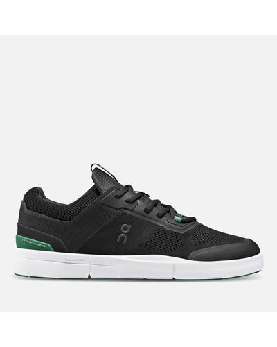 On Shoes The Roger Spin Mesh Trainers - Black