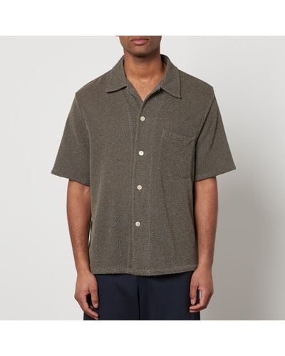 Our Legacy Box Knitted Shirt - Green