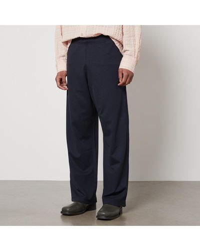 Our Legacy Reduced Jersey Pants - Blue