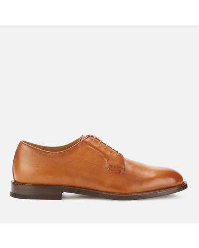 Paul Smith Gale Leather Derby Shoes - Brown