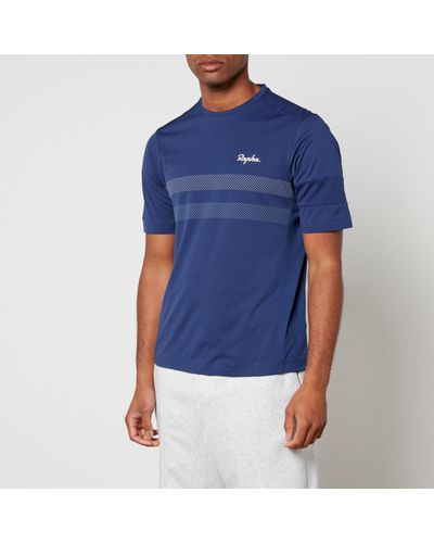 Rapha Explore Technical Stretch-Jersey T-Shirt - Blue