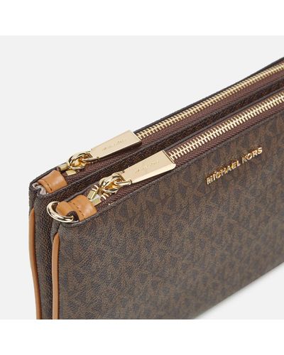 michael kors double pouch