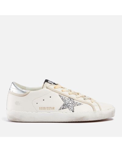 Golden Goose Superstar Leather Trainers - White